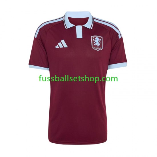 Günstige Fußball Trikotsatz Aston Villa Herren Heimtrikot 2026-2027 Kurzarm Günstige Fußball Trikotsatz Aston Villa Herren Heimtrikot 2026-2027 Kurzarm