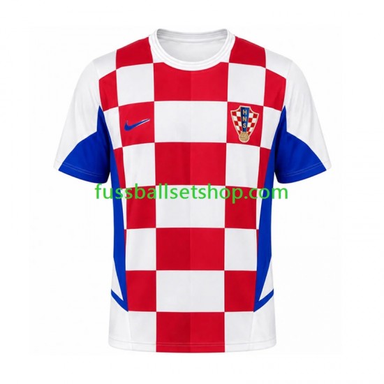 Günstige Fußball Trikotsatz Kroatien Retro Herren Heimtrikot 2002 Kurzarm Günstige Fußball Trikotsatz Kroatien Retro Herren Heimtrikot 2002 Kurzarm