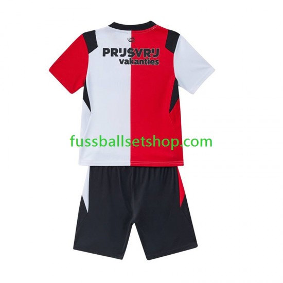 Günstige Fußball Trikotsatz Feyenoord Rotterdam Kinder Heimtrikot 2026-2027 Kurzarm