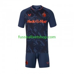 Günstige Fußball Trikotsatz Feyenoord Rotterdam Kinder Ausweichtrikot 2026-2027 Kurzarm
