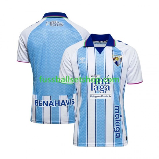 Günstige Fußball Trikotsatz Málaga CF Herren Heimtrikot 2026-2027 Kurzarm Günstige Fußball Trikotsatz Málaga CF Herren Heimtrikot 2026-2027 Kurzarm