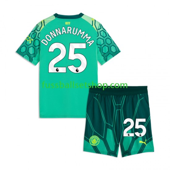 Günstige Fußball Trikotsatz Manchester City Gianluigi Donnarumma Torwart Kinder Heimtrikot 2026-2027 Kurzarm
