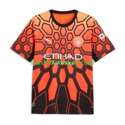 Günstige Fußball Trikotsatz Manchester City Gianluigi Donnarumma Torwart Kinder Ausweichtrikot 2026-2027 Kurzarm