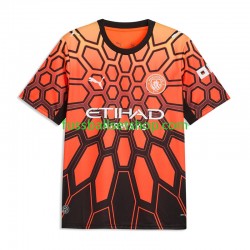 Günstige Fußball Trikotsatz Manchester City Gianluigi Donnarumma Torwart Herren Ausweichtrikot 2026-2027 Kurzarm