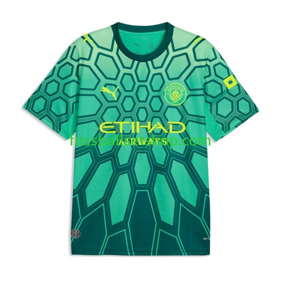 Günstige Fußball Trikotsatz Manchester City Torwart Herren Heimtrikot 2026-2027 Kurzarm Günstige Fußball Trikotsatz Manchester City Torwart Herren Heimtrikot 2026-2027 Kurzarm