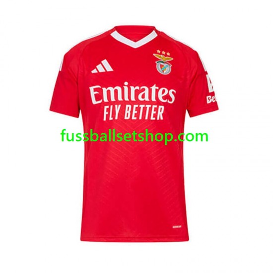Günstige Fußball Trikotsatz Benfica Herren Heimtrikot 2024-2025 Kurzarm