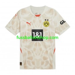 Günstige Fußball Trikotsatz Borussia Dortmund Torwart Herren Auswärtstrikot 2024-2025 Kurzarm