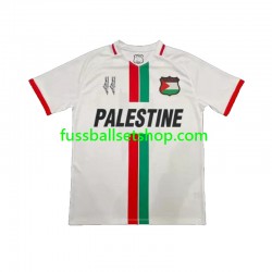 Günstige Fußball Trikotsatz Club Deportivo Palestino Center Stripre Herren Auswärtstrikot 2024-2025 Kurzarm