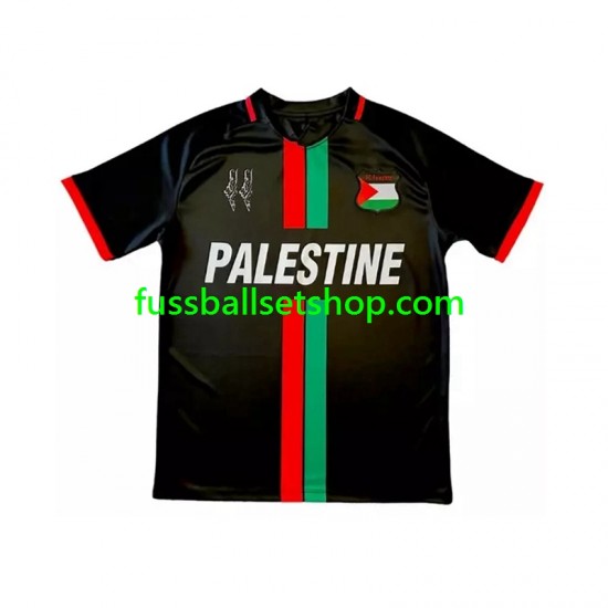 Günstige Fußball Trikotsatz Club Deportivo Palestino Center Stripre Herren Heimtrikot 2024-2025 Kurzarm