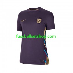Günstige Fußball Trikotsatz England Frauen Auswärtstrikot Euro 2024 Kurzarm