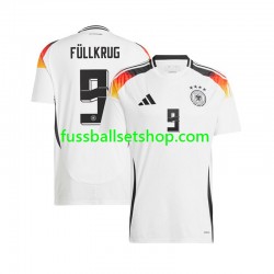 Günstige Fußball Trikotsatz Deutschland Niclas Fullkrug 9 Herren Heimtrikot Euro 2024 Kurzarm