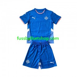 Günstige Fußball Trikotsatz Island Kinder Heimtrikot 2024 Kurzarm