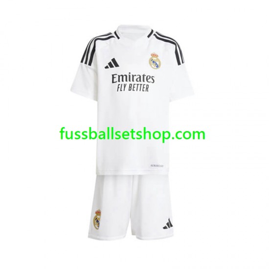 Günstige Fußball Trikotsatz Real Madrid Kinder Heimtrikot 2024-2025 Kurzarm