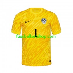 Günstige Fußball Trikotsatz Slowenien Jan Oblak 1 Torwart Herren Heimtrikot Euro 2024 Kurzarm