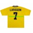 Günstige Fußball Trikotsatz Schweden Henrik Larsson 7 Retro Herren Heimtrikot 1994 Kurzarm