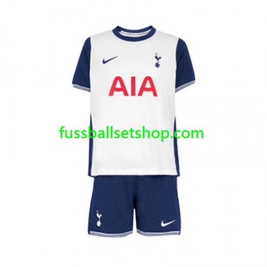 Günstige Fußball Trikotsatz Tottenham Hotspur Kinder Heimtrikot 2024-2025 Kurzarm