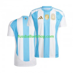 Günstige Fußball Trikotsatz Argentinien Copa America 2024 Herren Heimtrikot  Kurzarm
