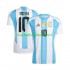 Günstige Fußball Trikotsatz Argentinien Lionel Messi 10 Copa America 2024 Herren Heimtrikot  Kurzarm