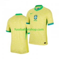 Günstige Fußball Trikotsatz Brasilien Copa America 2024 Herren Heimtrikot  Kurzarm