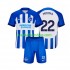 Günstige Fußball Trikotsatz Brighton Hove Albion Mitoma 22 Kinder Heimtrikot 2023-2024 Kurzarm