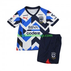 Günstige Fußball Trikotsatz CF Monterrey Kinder Ausweichtrikot 2023-2024 Kurzarm