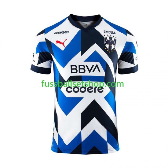 Günstige Fußball Trikotsatz CF Monterrey Herren Ausweichtrikot 2023-2024 Kurzarm
