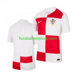 Günstige Fußball Trikotsatz Kroatien Herren Heimtrikot Euro 2024 Kurzarm