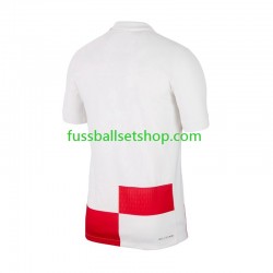 Günstige Fußball Trikotsatz Kroatien Herren Heimtrikot Euro 2024 Kurzarm