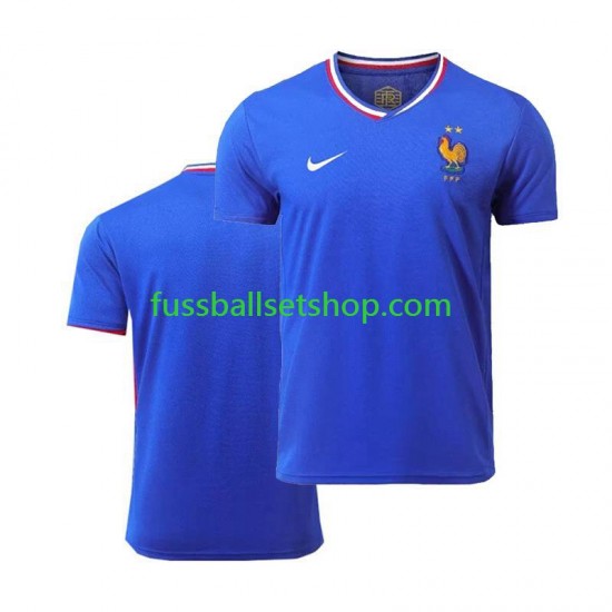Günstige Fußball Trikotsatz Frankreich Herren Heimtrikot Euro 2024 Kurzarm