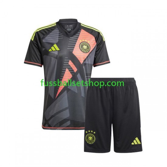 Günstige Fußball Trikotsatz Deutschland Torwart Kinder Heimtrikot Euro 2024 Kurzarm