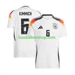 Günstige Fußball Trikotsatz Deutschland Joshua Kimmich 6 Herren Heimtrikot Euro 2024 Kurzarm