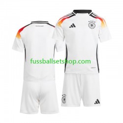 Günstige Fußball Trikotsatz Deutschland Kinder Heimtrikot Euro 2024 Kurzarm