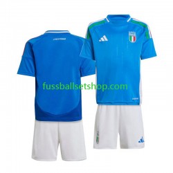 Günstige Fußball Trikotsatz Italien Kinder Heimtrikot Euro 2024 Kurzarm