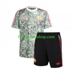 Günstige Fußball Trikotsatz Manchester United Stone Roses Kinder Heimtrikot 2023-2024 Kurzarm