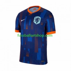 Günstige Fußball Trikotsatz Niederlande Herren Auswärtstrikot Euro 2024 Kurzarm