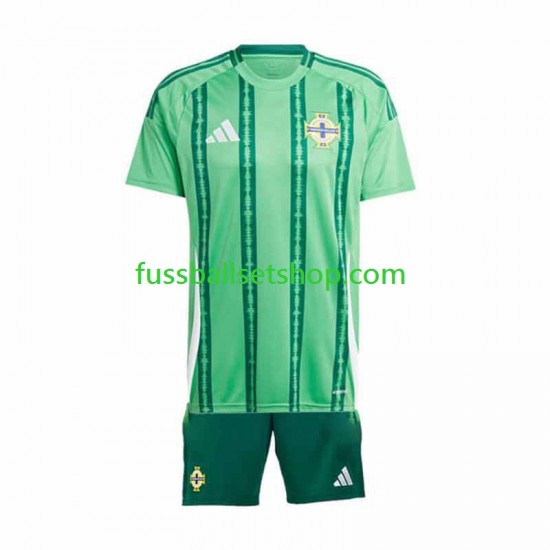 Günstige Fußball Trikotsatz Nordirland Kinder Heimtrikot 2024 Kurzarm