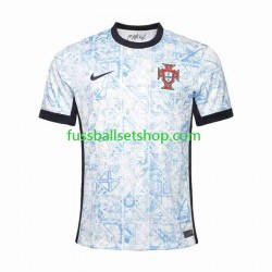 Günstige Fußball Trikotsatz Portugal Herren Auswärtstrikot Euro 2024 Kurzarm