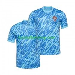 Günstige Fußball Trikotsatz Portugal Torwart Herren Ausweichtrikot Euro 2024 Kurzarm