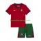 Günstige Fußball Trikotsatz Portugal Kinder Heimtrikot Euro 2024 Kurzarm