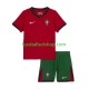Günstige Fußball Trikotsatz Portugal Kinder Heimtrikot Euro 2024 Kurzarm