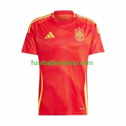 Günstige Fußball Trikotsatz Spanien Herren Heimtrikot Euro 2024 Kurzarm