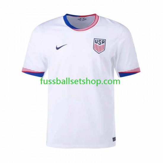 Günstige Fußball Trikotsatz USA Herren Heimtrikot 2024 Kurzarm