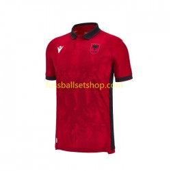 Günstige Fußball Trikotsatz Albanien Herren Heimtrikot 2023 Kurzarm