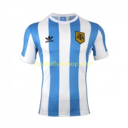 Günstige Fußball Trikotsatz Argentinien 1978 Retro Herren Heimtrikot Kurzarm