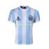 Günstige Fußball Trikotsatz Argentinien 1986 Retro Herren Heimtrikot Kurzarm
