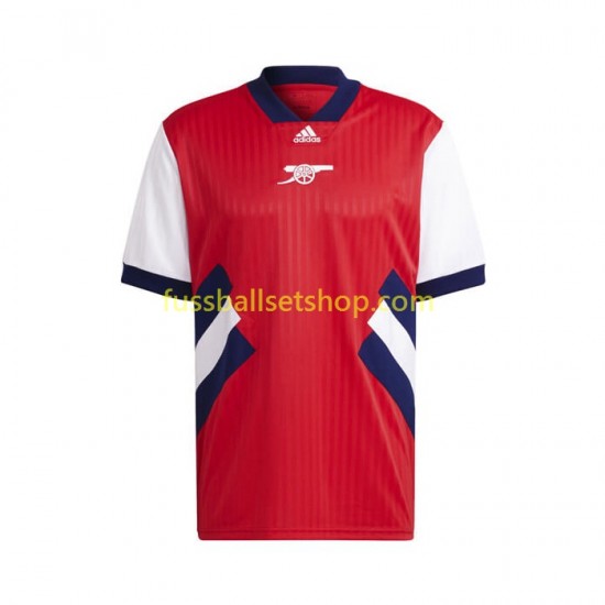 Günstige Fußball Trikotsatz Arsenal Icon Retro Herren Heimtrikot 2022-2023 Kurzarm
