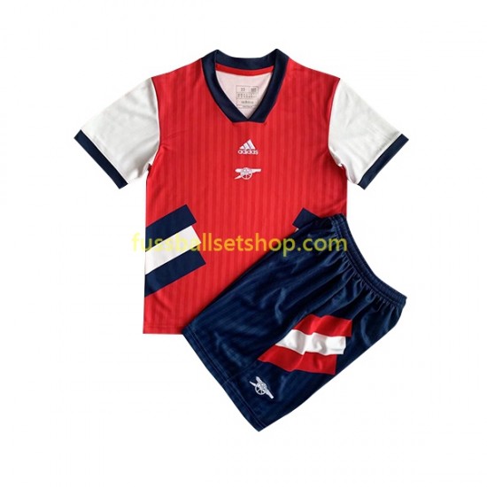 Günstige Fußball Trikotsatz Arsenal Icon Retro Kinder Heimtrikot 2022-2023 Kurzarm