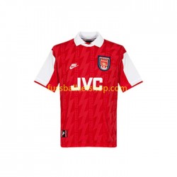Günstige Fußball Trikotsatz Arsenal Retro Herren Heimtrikot 1994 Kurzarm