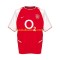 Günstige Fußball Trikotsatz Arsenal Retro Herren Heimtrikot 2002 Kurzarm