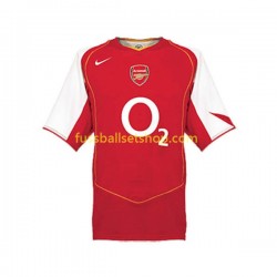 Günstige Fußball Trikotsatz Arsenal 2004 Retro Herren Heimtrikot Kurzarm